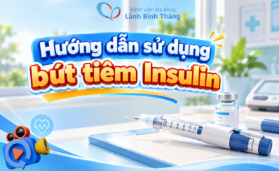 (Video clip) Hướng dẫn sử dụng bút tiêm Insulin